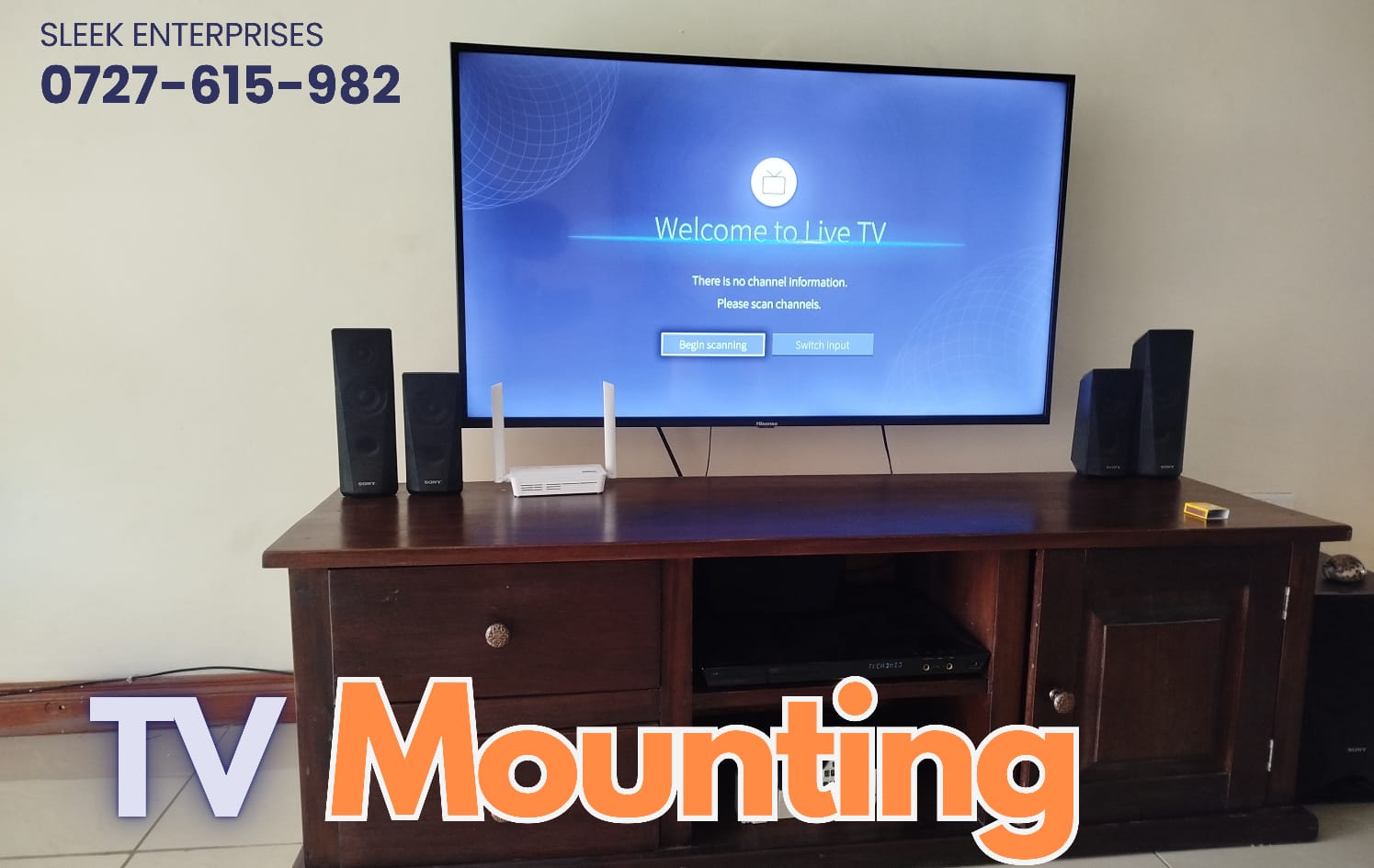 Sleek Designs Custom Logo Project